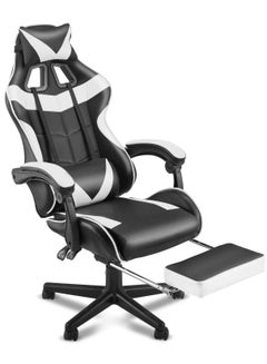 اشتري Gaming Chair Gamer Chair Racing Style Game Chair for Adults Teens Ergonomic PC Chair with Lumbar Support في السعودية