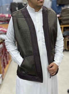 Buy Winter Fur Waistcoat For Men in Saudi Arabia