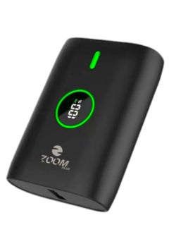 Buy ZP-888 10000 mAh Economia Fast Charging Power Bank 5V/2.1A MAX Black in Saudi Arabia