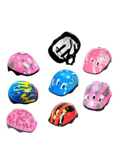 Buy Adjustable Assorted Mix Color 1 Piece Safety Helmet For Kids Skating Bike & Bicycle in Saudi Arabia