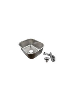 Buy Stainless steel kitchen sink size 40*45cm 5mm in Egypt