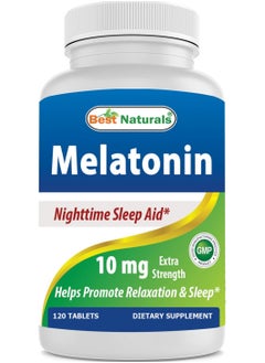 Buy Melatonin Premium Formula 10mg 120 Tablets in UAE