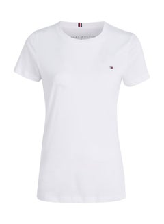 Buy Women's Heritage Crew Neck T-Shirt, White in UAE