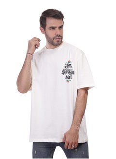 Buy Coup - Printed Loose Fit T-Shirt in Saudi Arabia