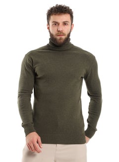 Buy Mens Wool Pullover With  High Neck in Egypt