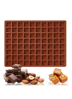 Buy 80 Cavities Mini Square Candy Baking Silicone Molds in Saudi Arabia