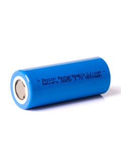 Buy Beston 3.7V 26650 5000mAh Flat Tip Rechargeable Lithium Battery - Pack of 1 in UAE