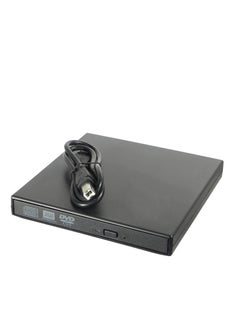 Buy Portable USB External DVD Optical Drive Recorder For MacBook Laptop Computer PC Windows 7/8 in UAE