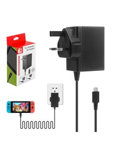 Buy Fast Charger Ac Adapter for Nintendo Switch and Switch Oled Switch Lite Dock Station and Pro Controller 15v 2.6a Power Supply Replacement Switch Charger With Type C Cable Plug Support Tv Mode in Saudi Arabia