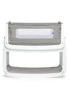 Buy SnuzPod4 Bedside Crib - Dusk 100 x 95 x 49 Cm Includes 3D Breathable Mattress in UAE