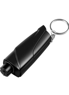 Buy Window Breaker Seatbelt Cutter 3-in-1 Car Glass Breaker Keychain Emergency Escape Tool for Land and Underwater, Car Safety Hammer Automotive Life Safety Tools Kit (Black) in UAE