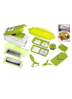 Buy Genius Nicer Dicer Plus Vegetable And Fruits Cutter in UAE