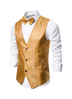 Buy New Men's Jacquard Vest For Men in UAE