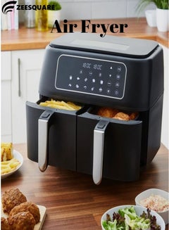 Buy Air Fryer Electric 8 Liters Hot Oven Oilless Cooker LCD Digital Touch Screen 2800W in UAE