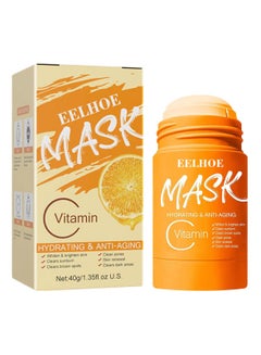 Buy Vitamin C Solid Facial Mask Stick Cleaning And Shrinking Pore Smearing in Saudi Arabia