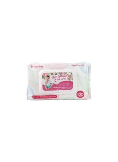 Buy Gentle Baby Rose Fragrance Wipes 100 Pcs in UAE