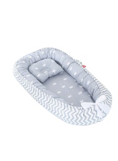 Buy Baby Nest 100% Organic Breathable Baby Portable Crib in UAE