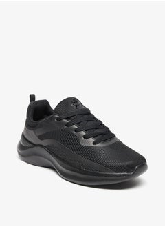 Buy Womens Textured Lace-Up Sports Shoes in Saudi Arabia