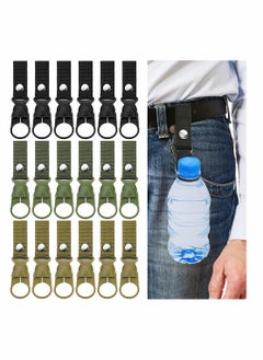 Buy 3 Pcs Bottle Hanging Buckle Clip, Outdoor Portable Water Bottle Ring Holder, Mineral Water Bottle Clip for Backpack Belt Belt Outdoor Camping Hiking Mountaineering Traveling in UAE