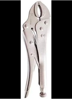 Buy Locking Vise grip Plier Original Curved Jaw Locking Pliers With Wire Cutter 7" Or 10". Use As A Gripping Tool Pipe Or Locking Wrench in UAE