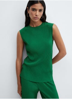 Buy Crew Neck Knitted Top in Saudi Arabia