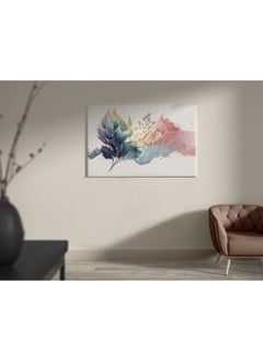 Buy Abstract Pink Flower Landscape Oil Paintings Printed Canvas wall art 120x80 in Egypt