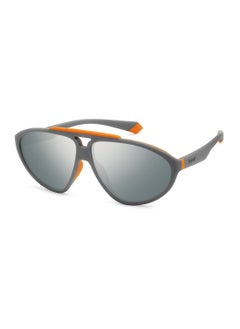 اشتري Unisex Polarized Rectangular Sunglasses - Pld 2151/S Grey Millimeter - Lens Size: 62 Mm في الامارات