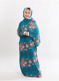 Buy Printed Kids Isdal Turquoise & Fuchsia For Women in Egypt