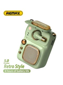 Buy Remax Rb-M59  Portable Bluetooth Speaker Wireless Mini 2 in 1 Headphone Speakers Earbuds Earphones Speaker in Saudi Arabia