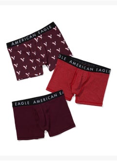 Buy 3 Pack Logo Band Trunks in UAE