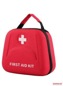 اشتري 143 Car First Aid Kit For Portable First Aid Kits Travel Size Emergency Essentials Supplies For Outdoor Activities Skating Boating في الامارات