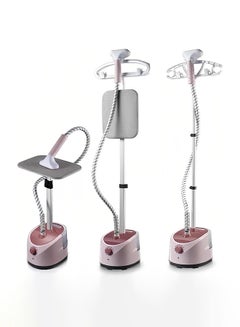 Buy 2000W Garment Steamer Stand Steamer with 1.7L Large Water Tank Pink SC-618 in UAE
