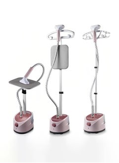 اشتري 2000W Garment Steamer Stand Steamer with 1.7L Large Water Tank Pink SC-618 في الامارات