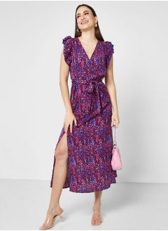 Buy Ditsy Print Dress in UAE