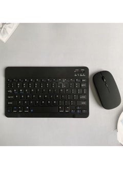 Buy Universal Wireless Bluetooth Keyboard And Mouse Set Black 27x13x3cm in Saudi Arabia