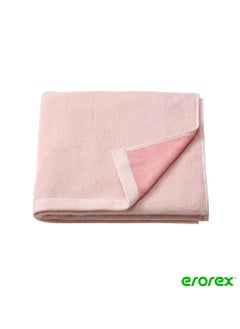 Buy Bath towel pink mélange 70x140 cm in Saudi Arabia