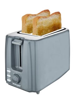 اشتري 2 Slice Bread Toaster - Adjustable 7 Browning Control with Slide Out Crumb Tray | Defrost, Reheat and Cancel Options | Cool Touch Body for Fast Toasting 750 W ST-210 Grey في السعودية