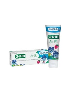 Buy Gum Junior 6 Toothpaste junior Strawberry, 50ml in UAE