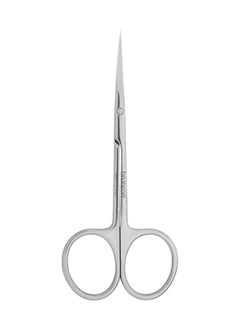 Buy Stainless Steel Point Cuticle Scissor curved cuticle & nail scissor for manicure pedicure for professional finger & toe nail care BSCS05 in UAE