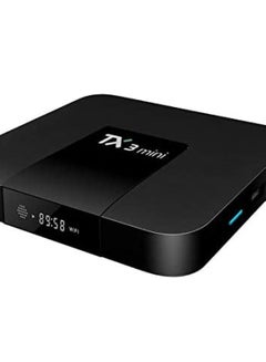 Buy Android TV Box, Original TX3 Mini Android 10.0 TV Box 2GB RAM 16GB ROM Quad Core 64 Bits Support WiFi 100M LAN Smart TV Box 4K 3D HDR IPTV Media Player in Egypt