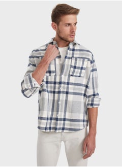 Buy Checked Regular Fit Shirt in Saudi Arabia