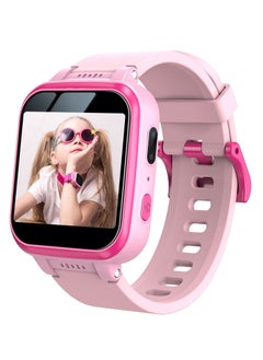 Buy Kids Smart Watch, Multifunction Rechargeable Touch Screen Toddler Watch with HD Photograph,Gaming and Music Player Educational Toys, Birthday Gifts for Girls Boys Ages 6-12(Pink) in Saudi Arabia