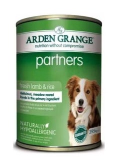 Buy Arden Grange Partners Lamb Rice & Vegetables Wet Dog Food 395 GM in UAE