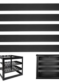 اشتري 1U Blank Panel, 5 Pcs Metal Rack Mount Filler Panels, Suitable for 19-inch Server Rack Cabinets/Enclosures/Network Cabinets, Color: Black. في الامارات