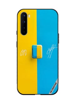 Buy Protective Case Cover For OnePlus Nord On Off Design Multicolour in UAE