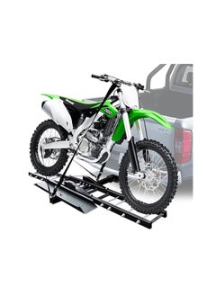 Buy 500 lbs Motorcycle Hitch Carrier Motorcycle Trailer Hitch Mount, Motorcycle Carrier Dirt Bike Hitch Hauler with Loading Ramp Heavy Duty Steel Motorcycle Rack for Hitch in UAE