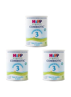 اشتري Hipp Milk Organic Combiotic infant formula 800g (HIPP 3, PACK OF 3) في الامارات