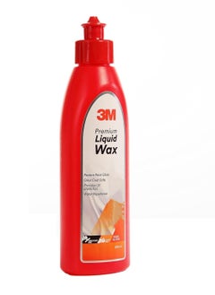 Buy 3M Premium Liquid Wax Restores Car Paint Gloss and Lustre Water Repellent UV Protection (200ml Pack of 1) in UAE