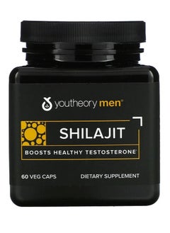 Buy Youtheory Mens Shilajit Advanced, Black  60 Capsules in UAE