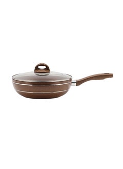 Buy 26 CM Golden Pearl Series Wok Pan with Lid DC2280 in UAE